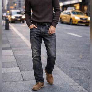 G-Star RAW D-Staq 3D Jeans Men’s 36x32 Dark Gray Slim Tapered NWT